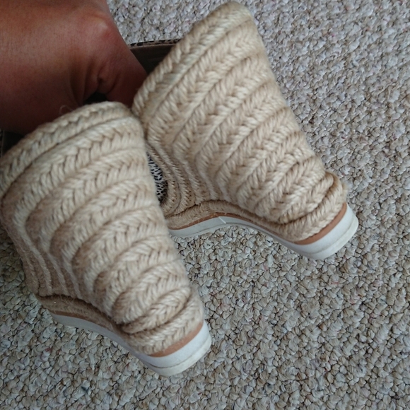 Toms Monica Espadrille Wedges Sandals size 7.5 - Picture 8 of 14